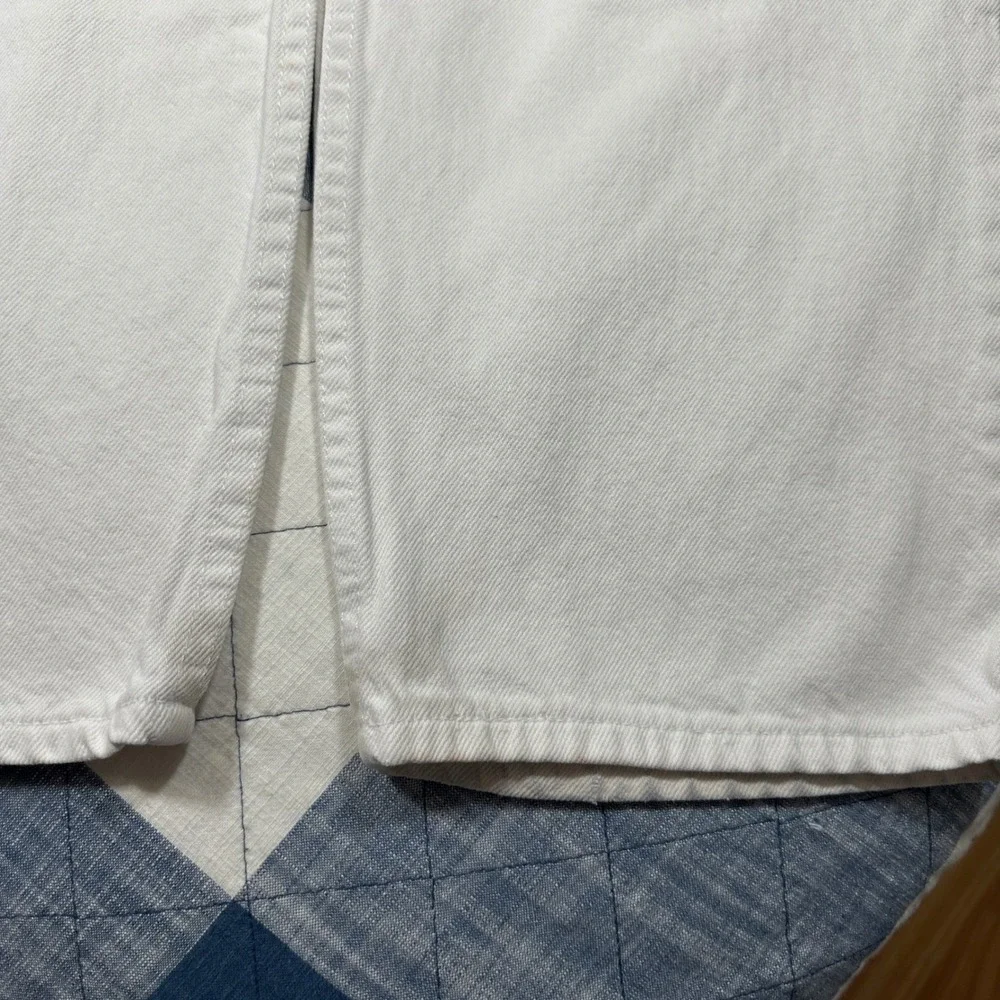 Vintage 90s Levis 550 Relaxed Fit Jeans White Denim Made in USA 36x30 00550-4841